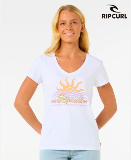 Remera Rip Curl V Neck Cala