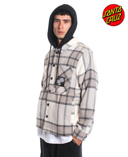 Camisaco Santa Cruz MFG Dot Plaid