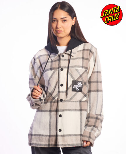 Camisaco  Santa Cruz MFG Dot Plaid