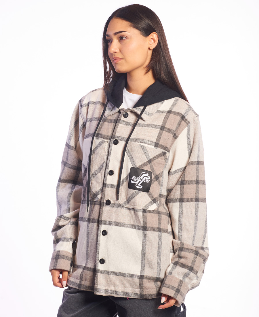 Camisaco Santa Cruz MFG Dot Plaid - Imagen 3