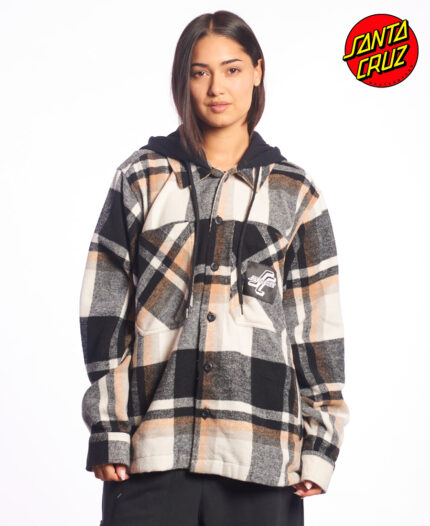 Camisaco Santa Cruz MFG Dot Plaid