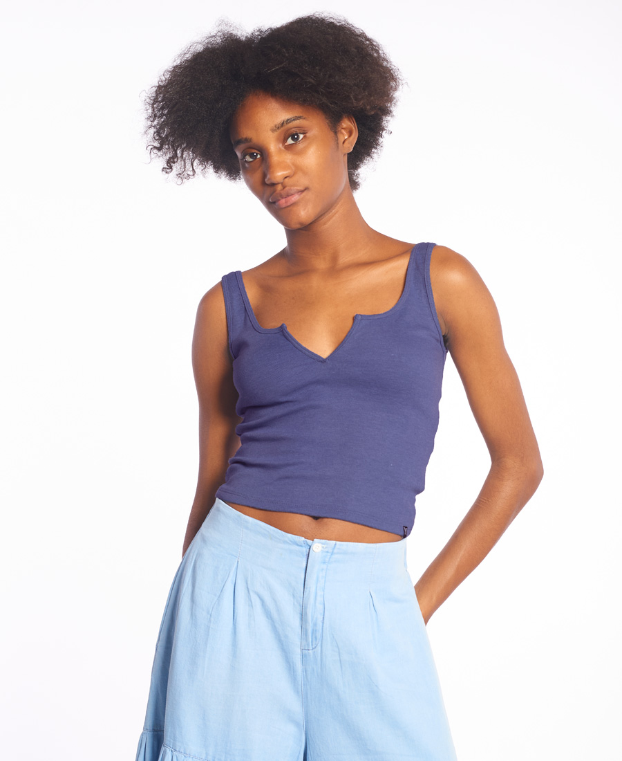 Musculosa Y Tu Quique? Rib Basic - Imagen 2