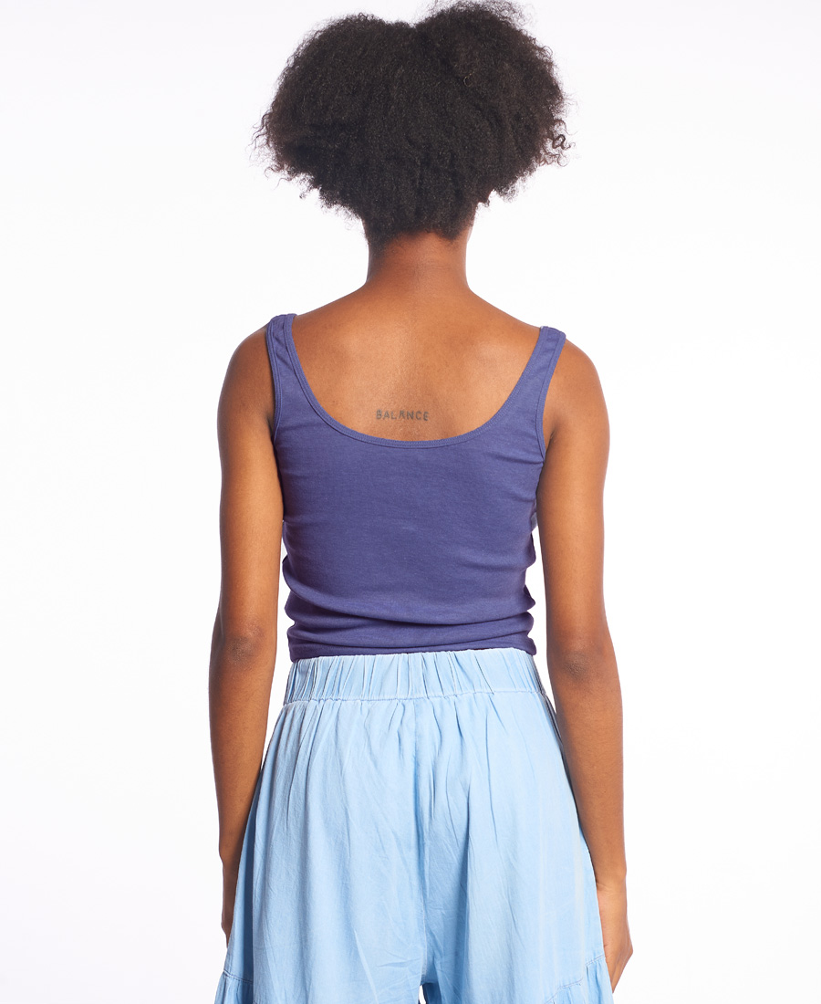 Musculosa Y Tu Quique? Rib Basic - Imagen 3