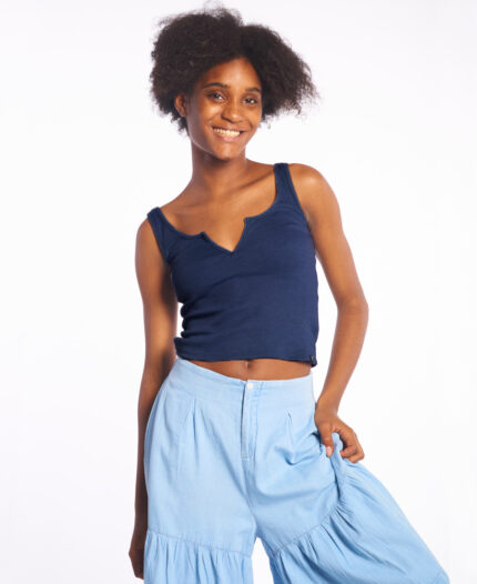 Musculosa Y Tu Quique? Rib Basic