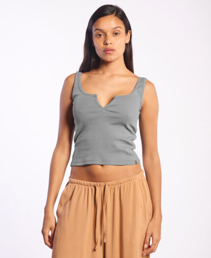 Musculosa Y Tu Quique? Rib Basic