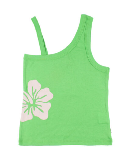 Musculosa Rip Curl One Shoulder Hibiscus