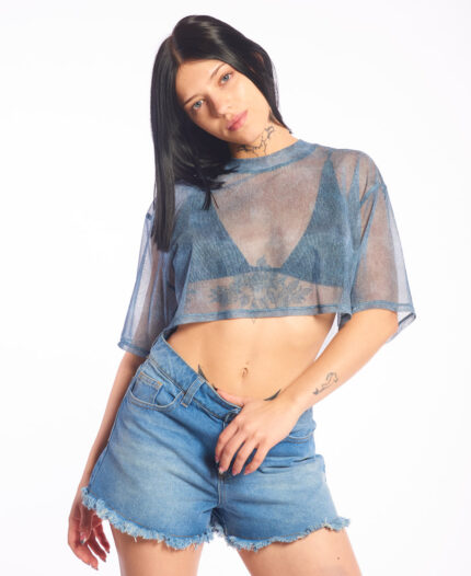 Remera Isabel La Católica Over Tul