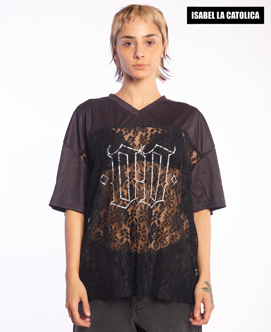 Remera Isabel La Catolica Futbol Lace