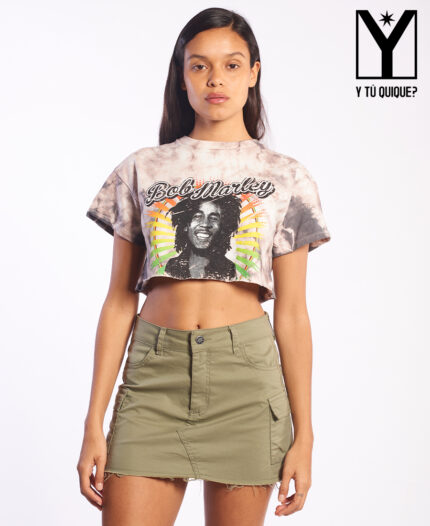 Remera Y Tú Quique? Crop Batik