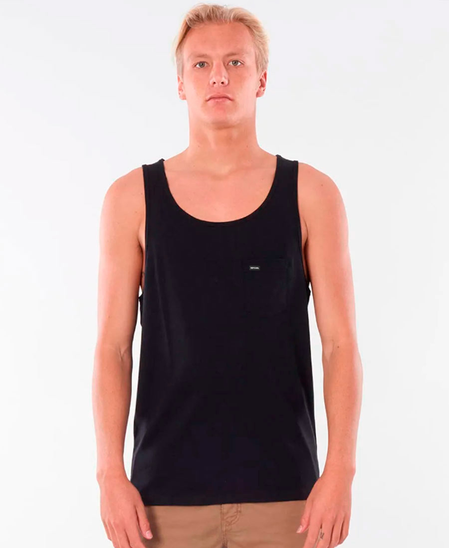 Musculosa Rip Curl Plain Pocket