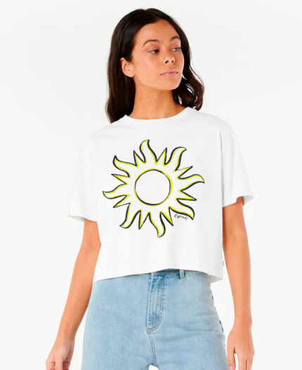 Remera Rip Curl Crop Sol