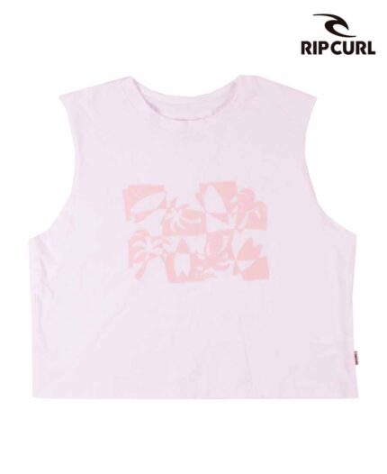 Remera Rip Curl Crop Check
