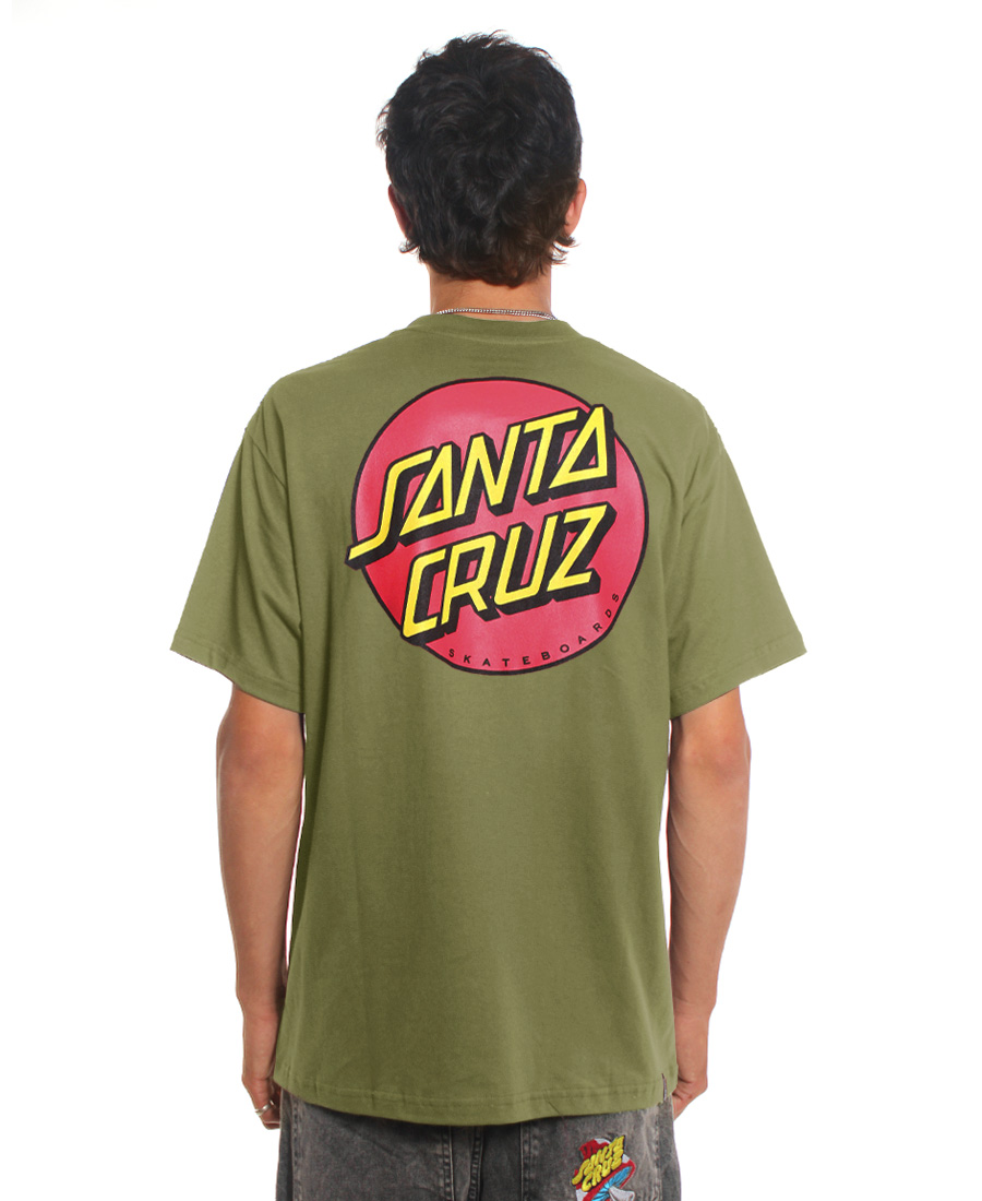 Remera Santa Cruz Classic Dot Chest