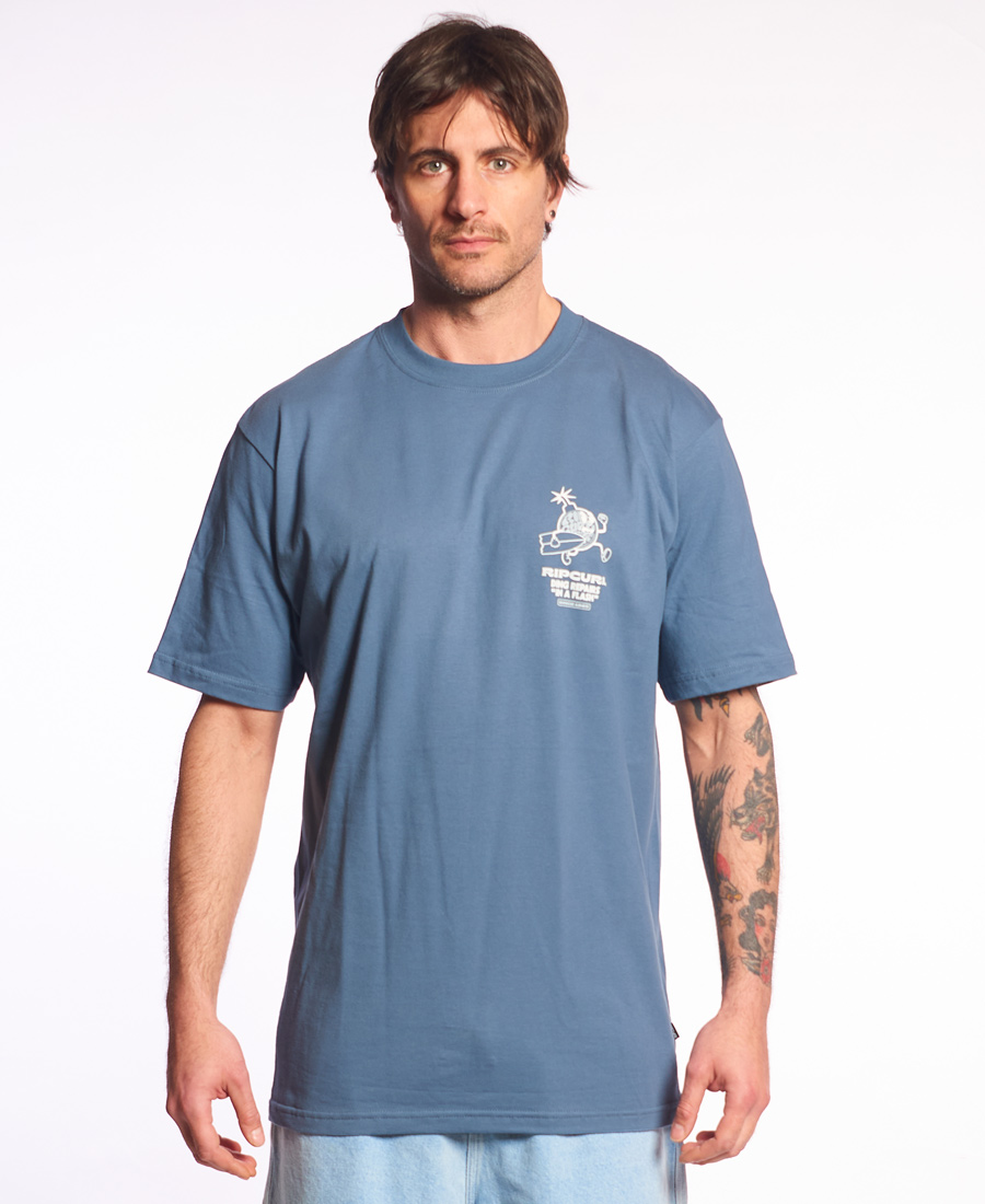 Remera Rip Curl Flash Repairs - Imagen 2