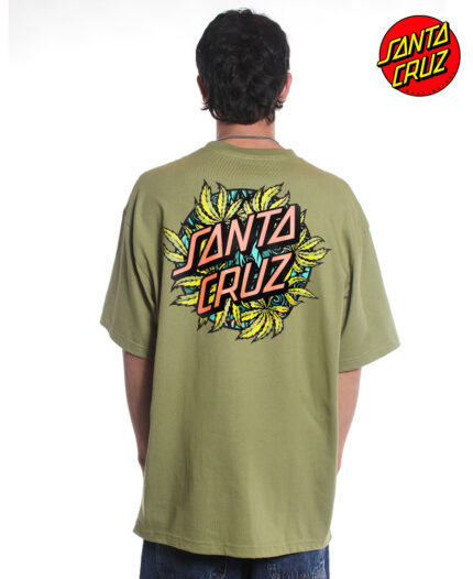 Remera Santa Cruz Weed Dot Stripes
