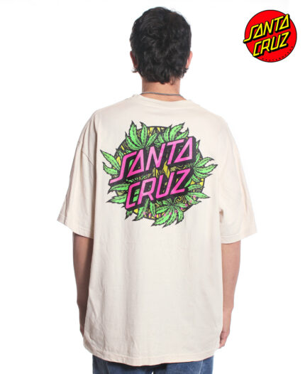 Remera Santa Cruz Weed Dot Stripes