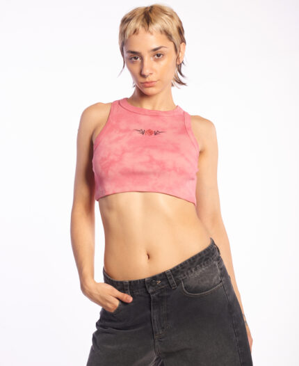 Top Isabel La Católica Crop Batik