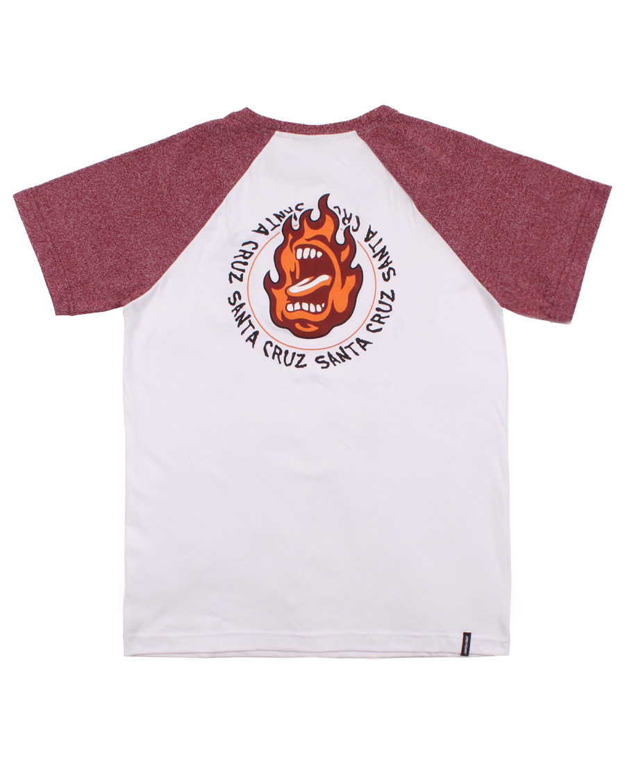 Remera Santa Cruz Ringed Screaming Flame