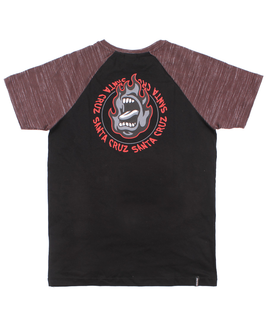 Remera Santa Cruz Ringed Screaming Flame