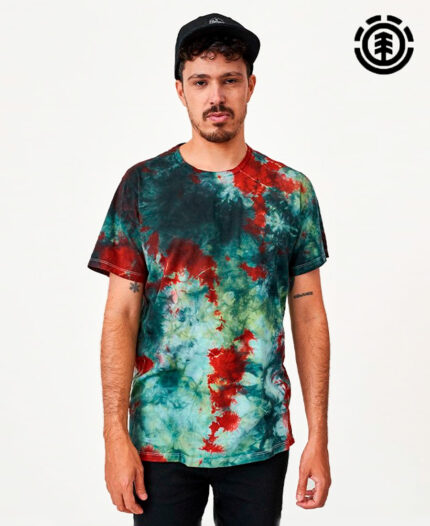Remera Element Logo Wash Batik