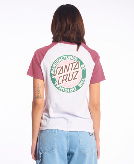 Remera Santa Cruz Mfg Retro Dot Reverse Chest