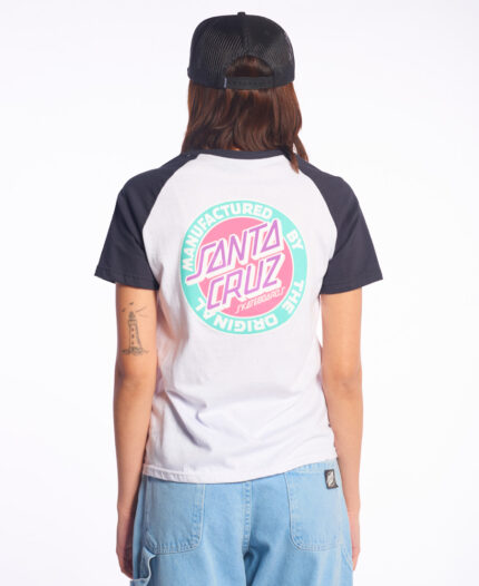 Remera Santa Cruz Mfg Retro Dot Reverse Chest