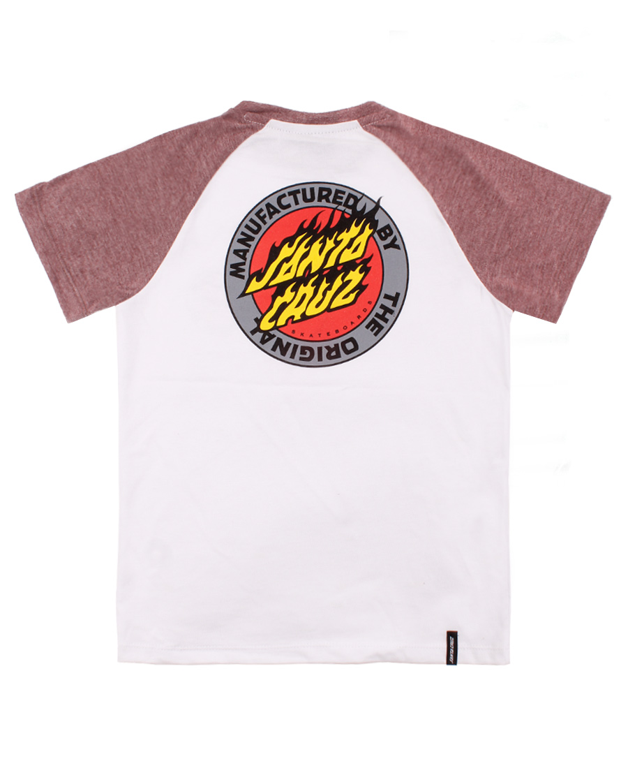 Remera Santa Cruz Ringed Screaming Flame