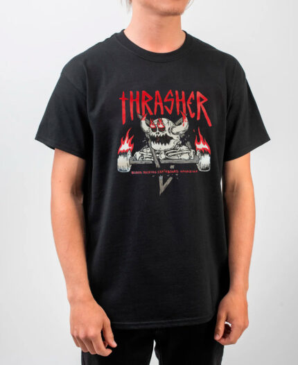Remera Thrasher X Toy Machine Monster-Gram