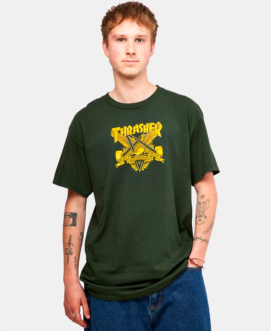 Remera Thrasher Anti-Hero Eaglegram