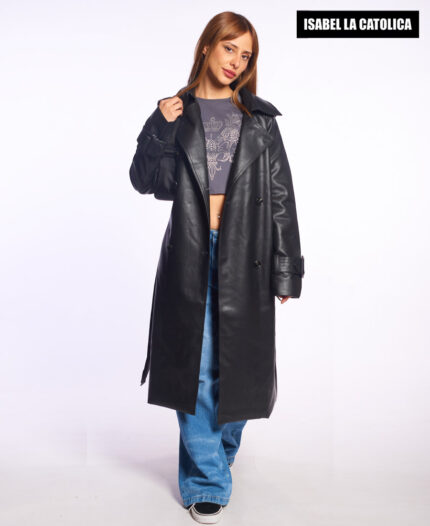 Tapado Isabel La Católica Trench Goth