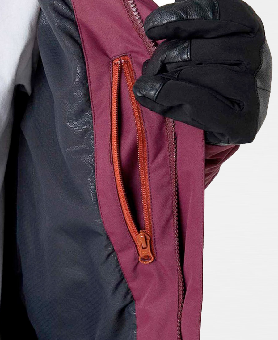 Campera Rip Curl Pinnacle Black - Imagen 5