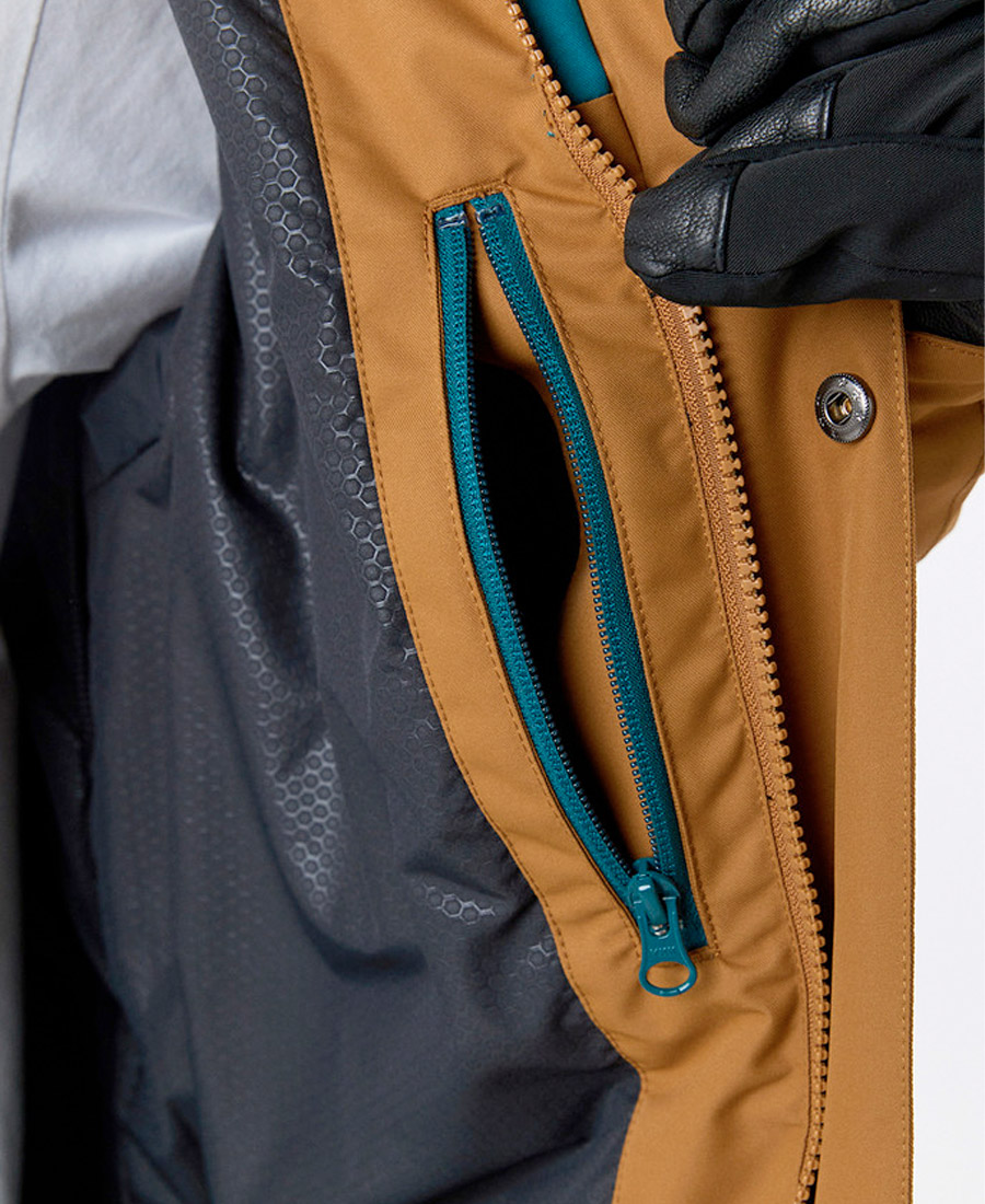 Campera Rip Curl Pinnacle Black - Imagen 5