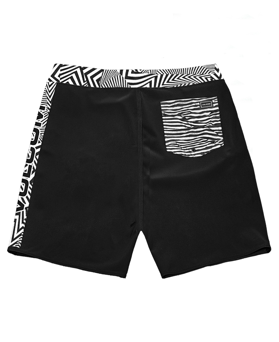 Boardshort Volcom Unik Black 18" - Imagen 2