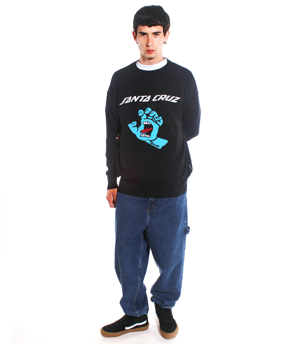 Sweater Santa Cruz Strip Hand Knit - Imagen 4