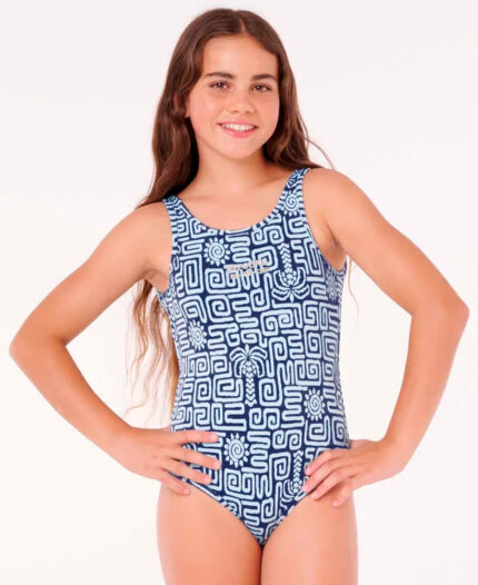 One Piece Rip Curl Sunset Luau