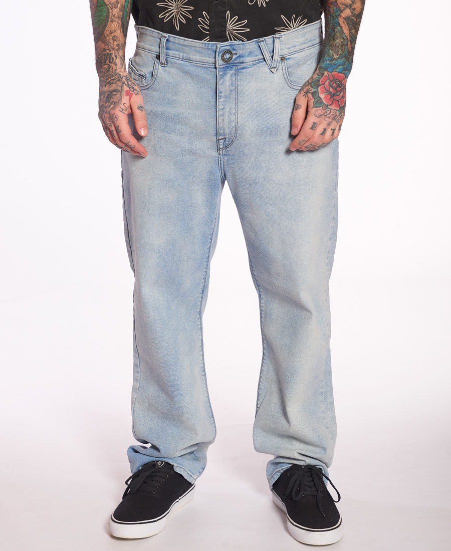 Jean Volcom Solver Vintage Blue