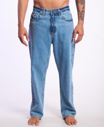 Jean Rip Curl Relaxed Washed Blue