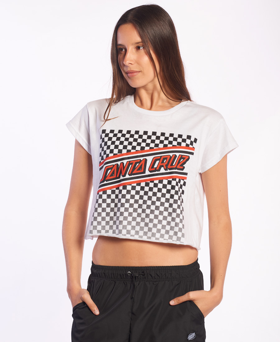 Remera Santa Cruz Checkstrip Fade