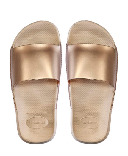 Sandalias Havaianas Slide Classic Metallic