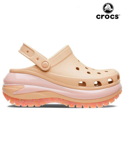 Suecos Crocs Classic Mega Crush Plataforma