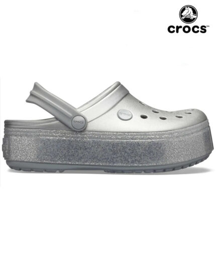 Suecos Crocs Platform Metallic