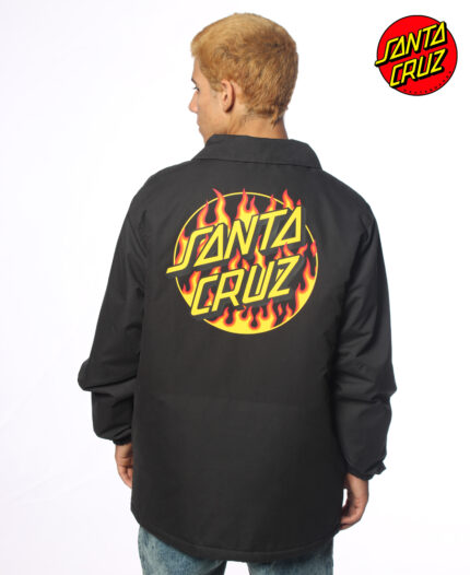 Rompevientos Santa Cruz X Thrasher Flame Dot