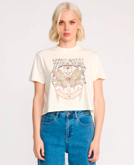 Remera Volcom Crop Dial