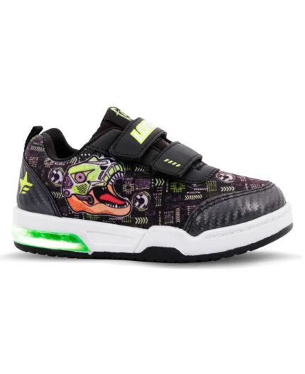 Zapatillas  Footy Plus Dino Transformer Con Luz