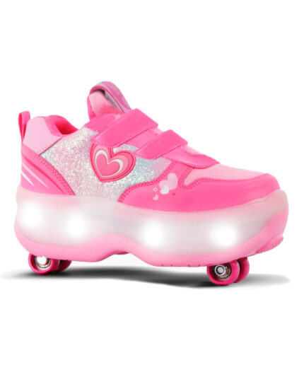 Zapatillas Footy 2 Ruedas Love con Luces