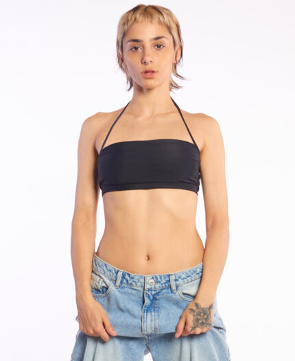 Top Isabel La Católica Strapless Vinil
