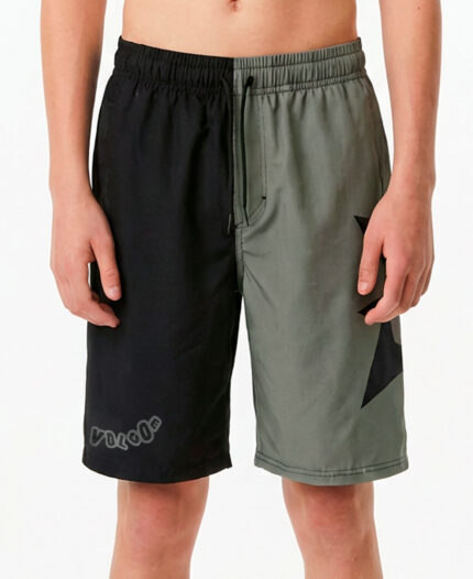 Boardshort Volcom Black & White