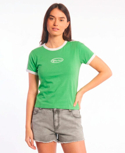 Remera  Rip Curl Ringer Fitted Dalia