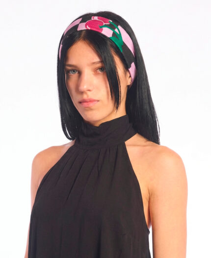 Vincha Isabel La Católica Cherry