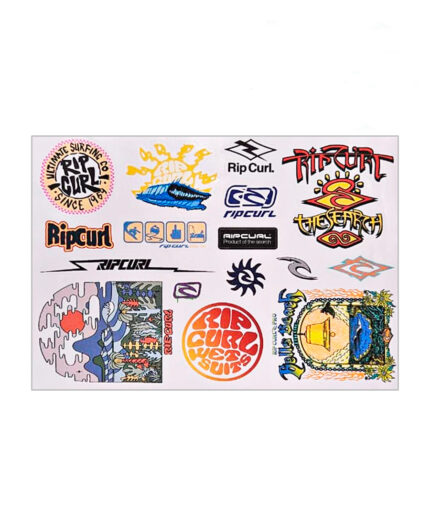 Sticker Rip Curl Two Half Stimos Sheet